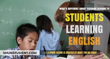 Teaching Reading to English Learners: Unique Strategies and Challenges
