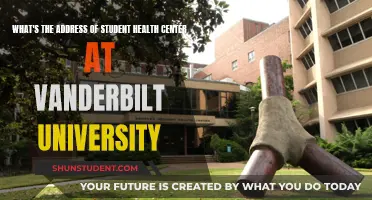 Vanderbilt Student Health: Location and Contact Information