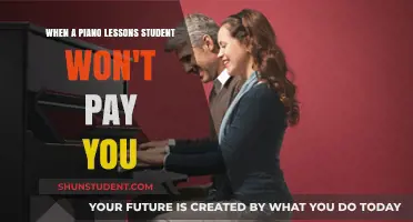 Piano Lessons: When Students Refuse to Pay Up