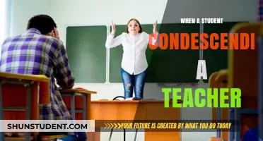 When Students Condescend: Navigating Teacher-Student Power Dynamics