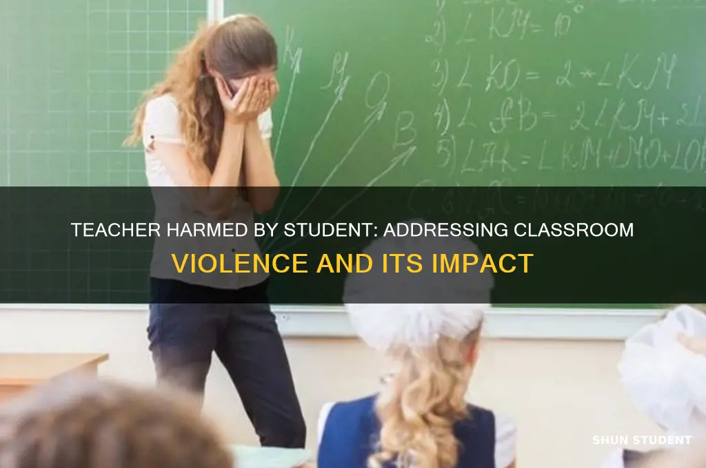 when a student harms a teacher