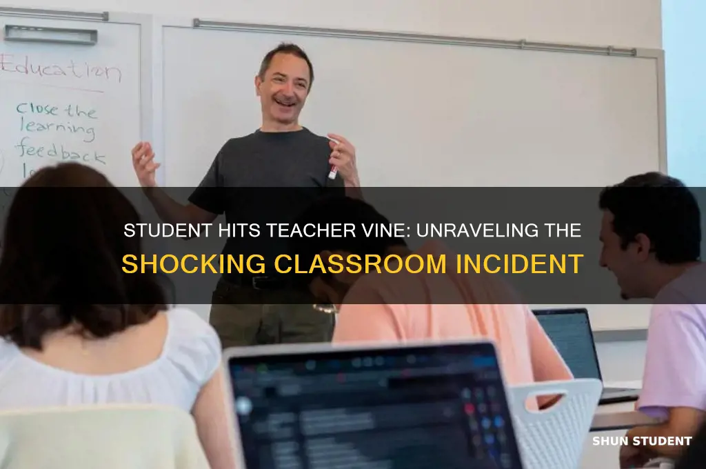 when a student hits a teacher vine