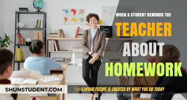 Student Reminds Teacher: The Unexpected Homework Accountability Moment