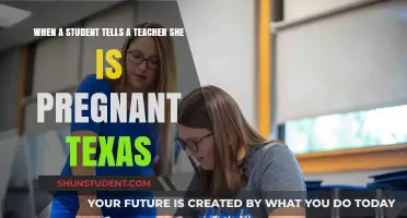 Texas Teacher's Guide: Supporting Pregnant Students in the Classroom