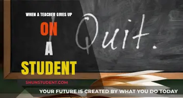 When Teachers Lose Hope: The Impact of Giving Up on Students