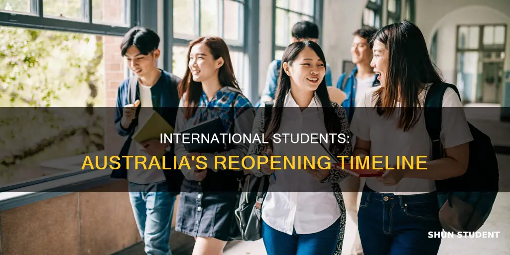 when are international students allowed in australia