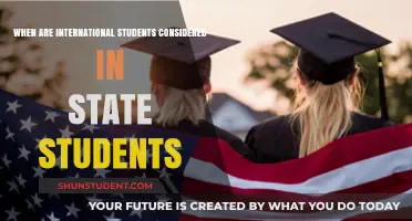 International Students: In-State Status Eligibility