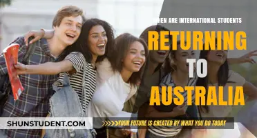 International Students' Return to Australia: Timeline and Updates