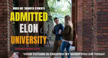 Transfer Student Admission Timeline: When Elon University Welcomes New Students