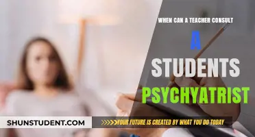 When Teachers Can Consult Students' Psychiatrists: Ethical Boundaries Explored
