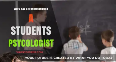 When Teachers Should Consult Student Psychologists: Ethical Guidelines