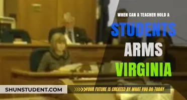 Virginia Teacher Restraint Policies: When Can Arms Be Held?