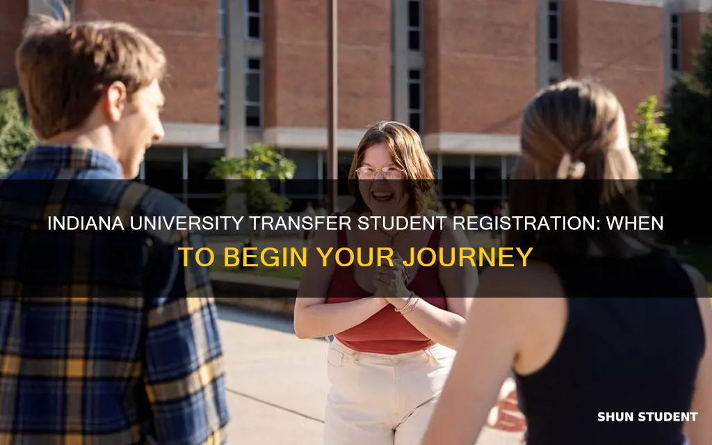 when can a transfer student register at indiana university