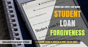 Student Loan Forgiveness: When to Apply for $10,000 Relief