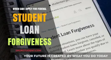 Federal Student Loan Forgiveness: When and How to Apply