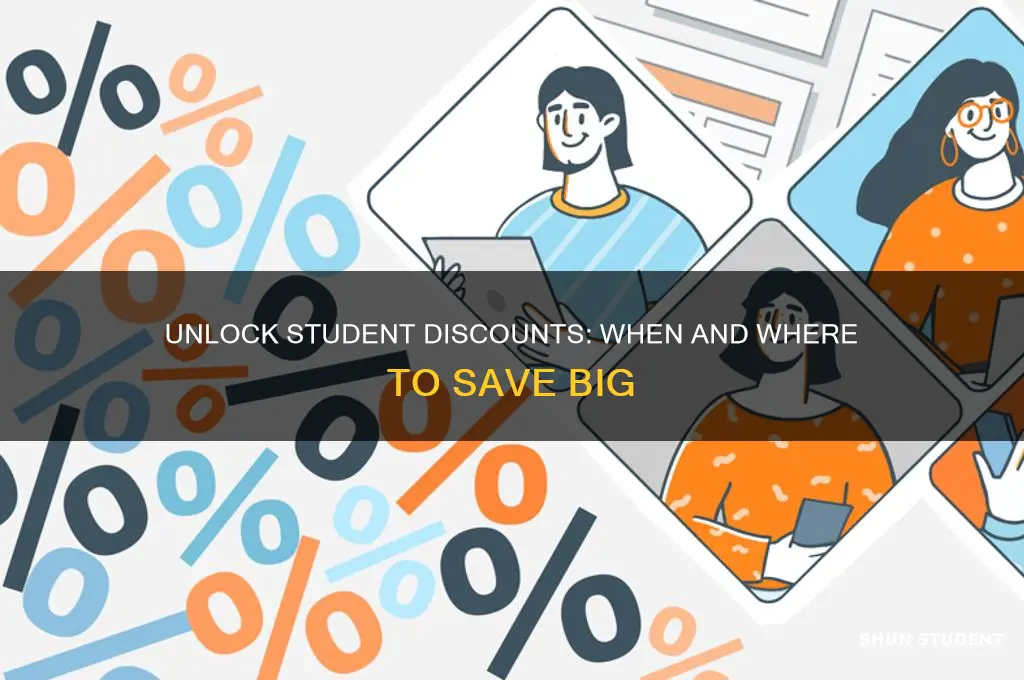 when can i get student discount