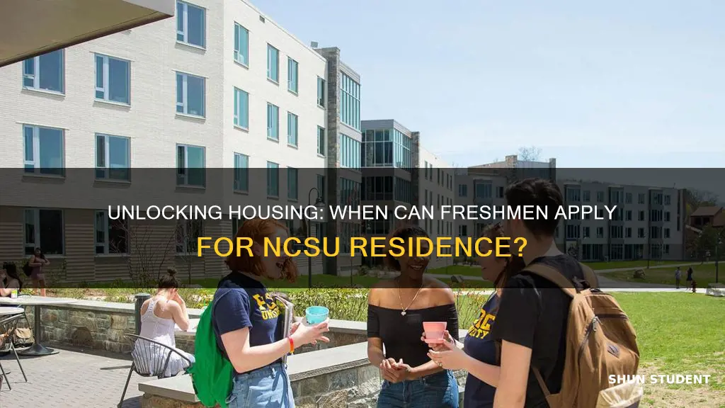 when can incoming students apply to university housing ncsu