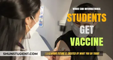 International Students: Vaccination Access and Availability