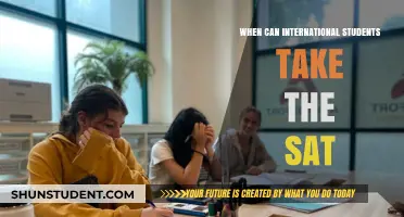 International Students: When to Take the SAT?