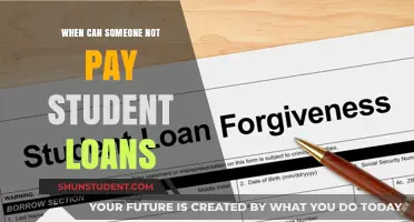 Student Loan Forgiveness: When You Don't Have to Pay Back