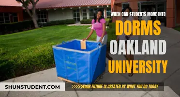 When Can Students Move into Dorms: Oakland University's Housing Timeline