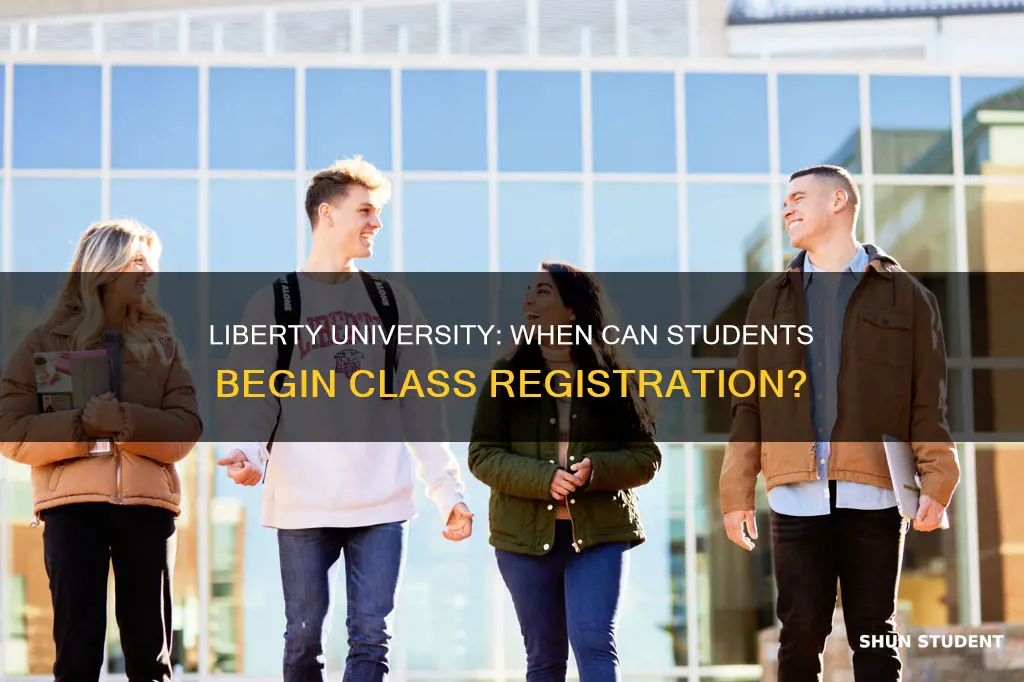 when can students register for classes liberty university