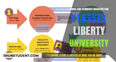 Registration Dates: Liberty University Classes