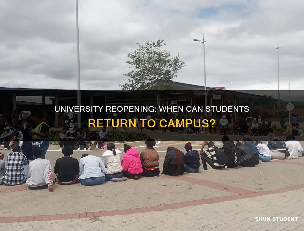when can students return to university
