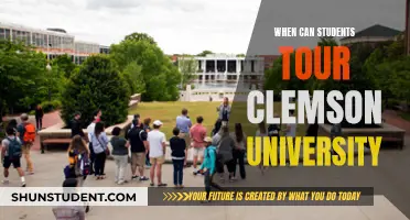 Explore Clemson: When Can Students Tour the Campus?