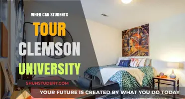 Clemson University: Student Tours and the Best Time to Visit