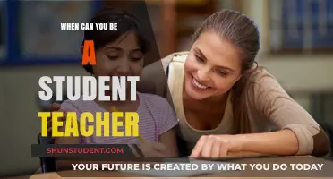 When Can You Begin Your Student Teaching Journey?