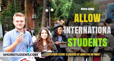 China Opens Doors to International Students