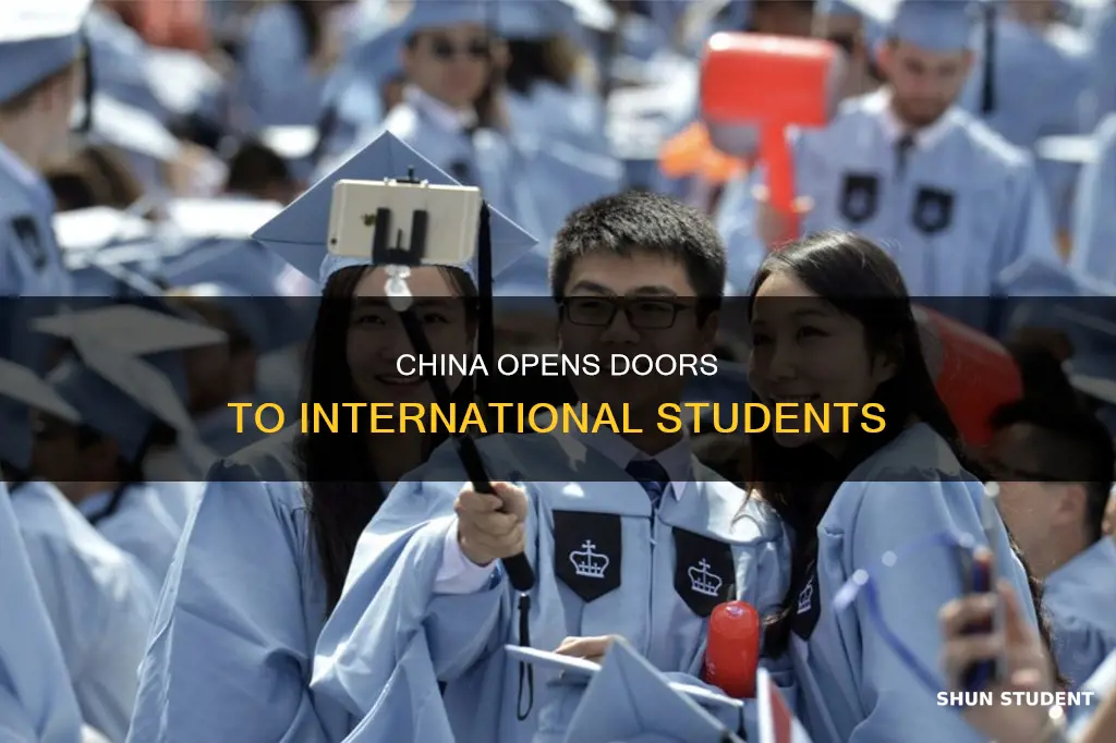 when china allow international students