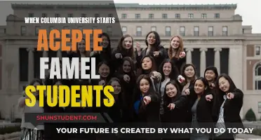 Columbia University's Inclusive Approach: Embracing Famel Students