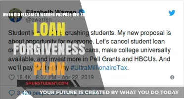 Elizabeth Warren's Student Loan Forgiveness Plan: A Timeline of Proposals
