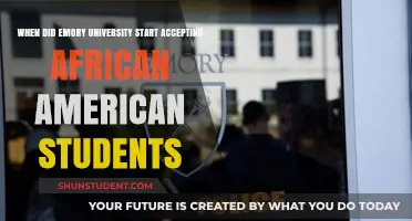 Emory University's Racial Integration Timeline