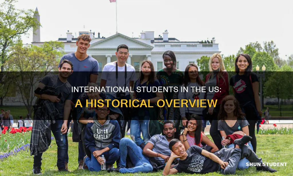 when did international students programs started in the us