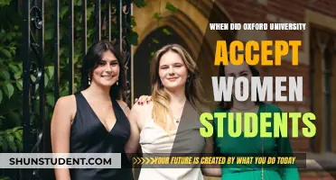 Oxford University's Trailblazing Decision to Accept Women
