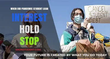 When Did Pandemic Student Loan Interest Hold End?