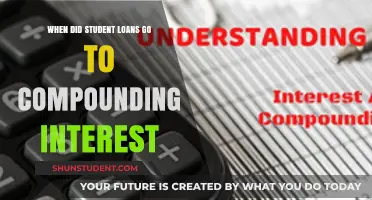 When Did Student Loans Switch to Compounding Interest?