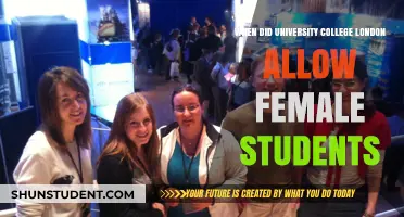 UCL's Female Student Admission: A Historical Perspective