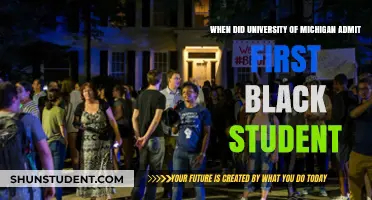 Michigan's First Black Student: A Historical Perspective