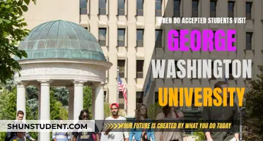 Exploring GWU: Accepted Students' Campus Visits