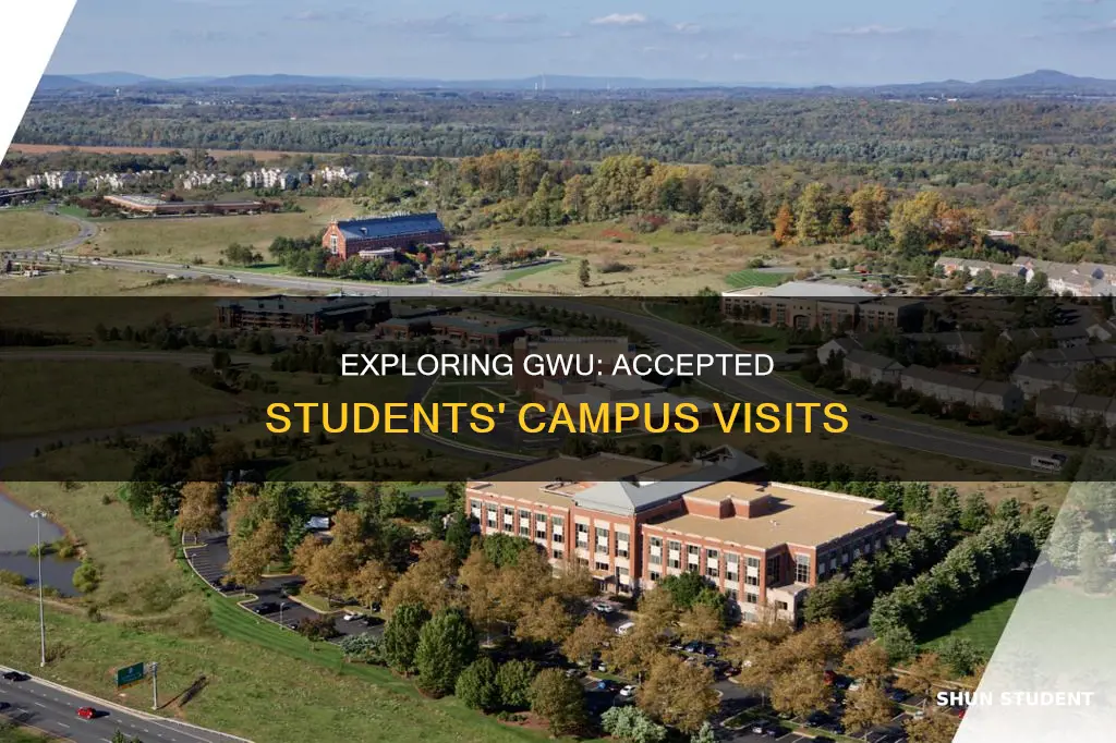 when do accepted students visit george washington university