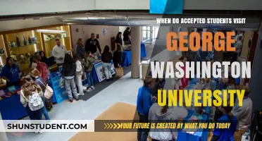 Exploring George Washington University: Accepted Students' Visit
