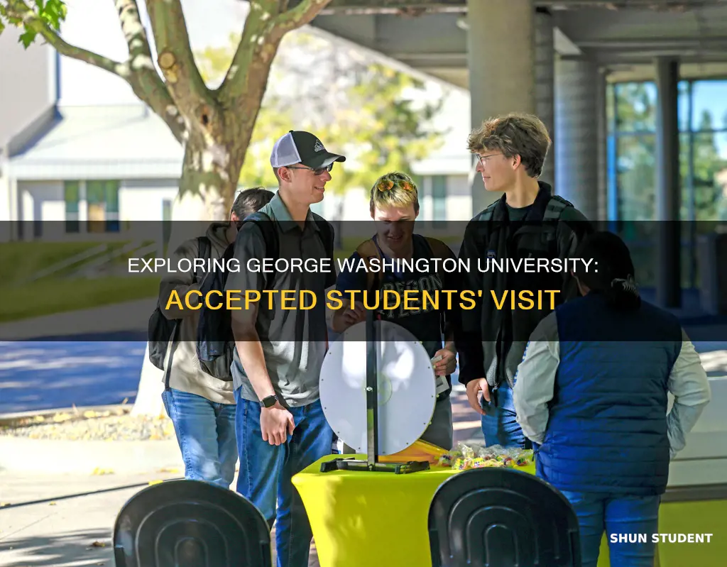 when do accepted students visit george washington university