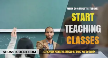 When Do Grad Students Begin Teaching: A Comprehensive Guide