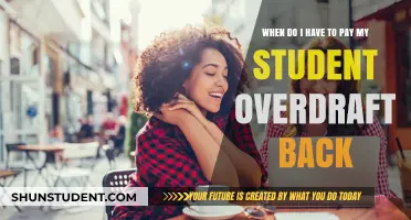 Student Overdraft: When's the Payback Time?