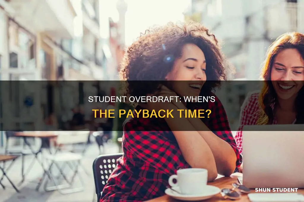 when do i have to pay my student overdraft back