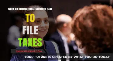 International Students: Tax Filing Requirements and Deadlines